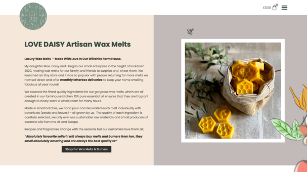 Screenshot 2021-08-13 at 17-59-16 Home - Love Daisy