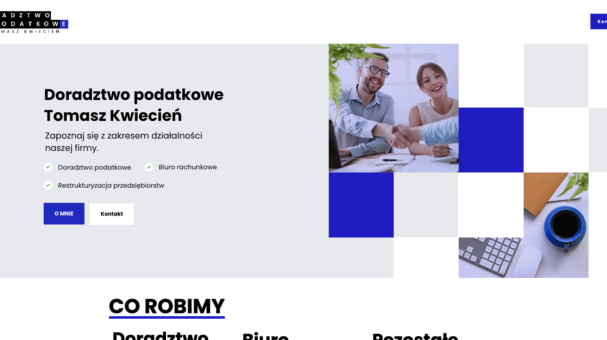 Screenshot 2021-08-13 at 20-18-55 Doradztwo Podatkowe - Doradztwo Podatkowe Tomasz Kwiecień