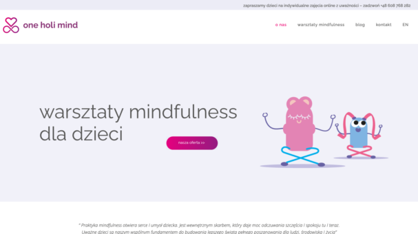 Screenshot 2021-08-13 at 20-30-30 One Holi Mind Warsztaty mindfulness dla dzieci