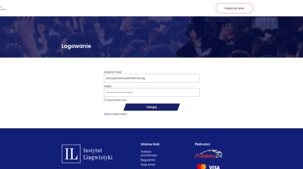 Screenshot 2021-08-30 at 20-06-35 Strefa Vip – Instytut Lingwistyki – Dołącz do rosnącej społeczności i ucz się języków sku[...]